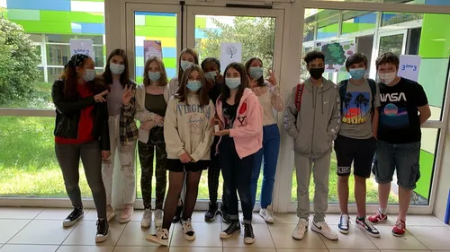 De jeunes collégiens de Talant ont créé un produit innovant 